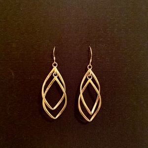 Diamond Swirled Earrings